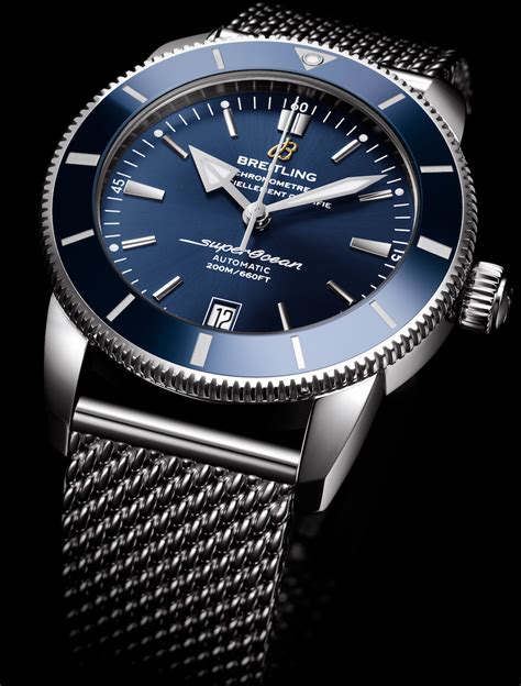 breitling superocean heritage ii blue review|breitling superocean heritage sale.